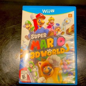 Super Mario 3D World Wii Game.